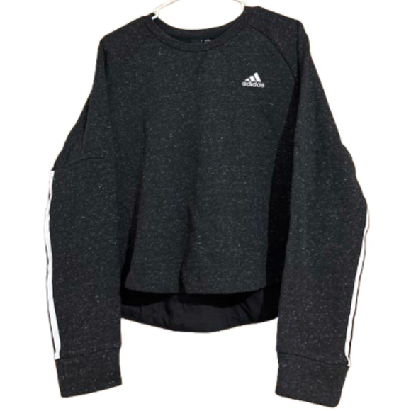 Adidas Women’s Athletic | Activewear Long Sleeve Shirt with Side Slits Sz-M - Picture 1 of 5